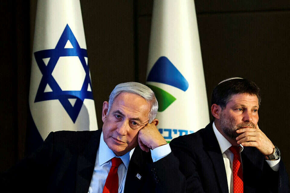 סמוטריץ' ונתניהו (ארכיון) , רויטרס