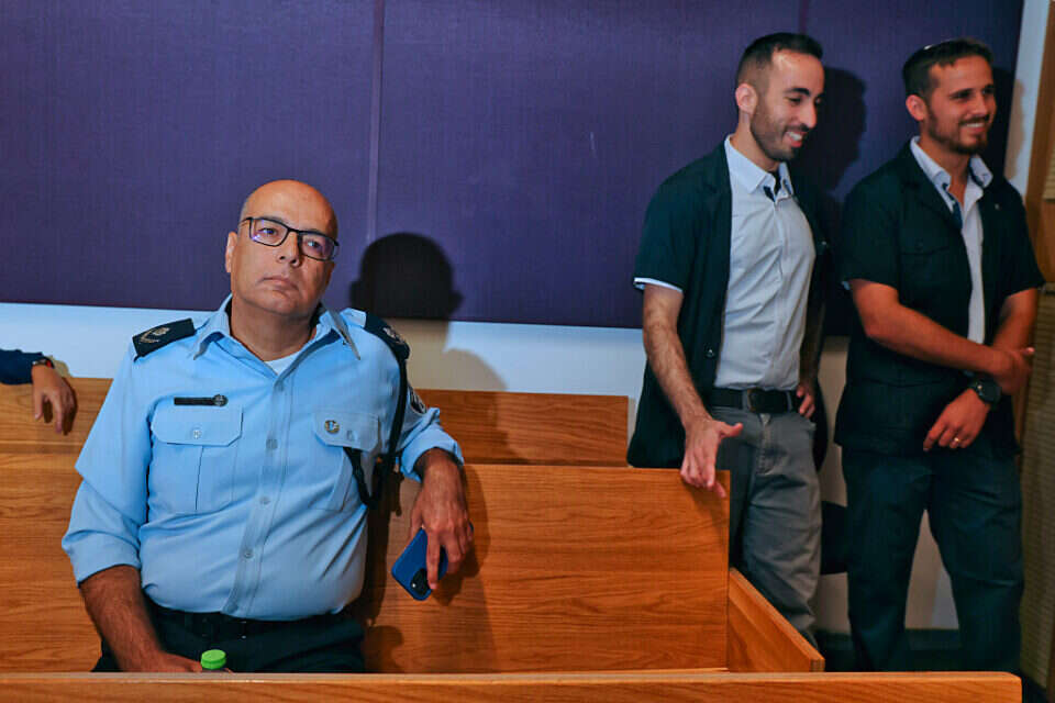 ניצב מוטי לוי בדיון בבית המשפט (ארכיון) , יהושע יוסף