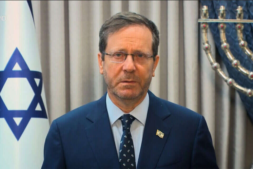 נשיא המדינה יצחק הרצוג בברכה לכבוד השנה החדשה