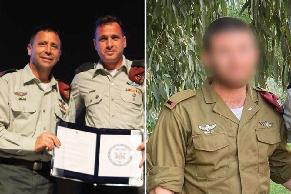 הוענק להם ציון לשבח. סגן נדב (מימין) ורב סרן סאו נפסו (במרכז) , דובר צה"ל