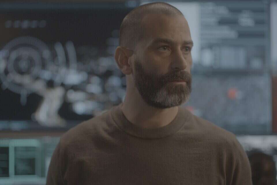 יהודה לוי בסדרה "הראש" , צילום מסך קשת 12
