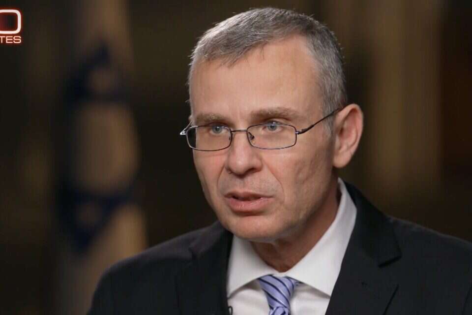 לוין בראיון "אני רוצה לאזן את המצב" , מתוך התוכנית "60 דקות", רשת CBS