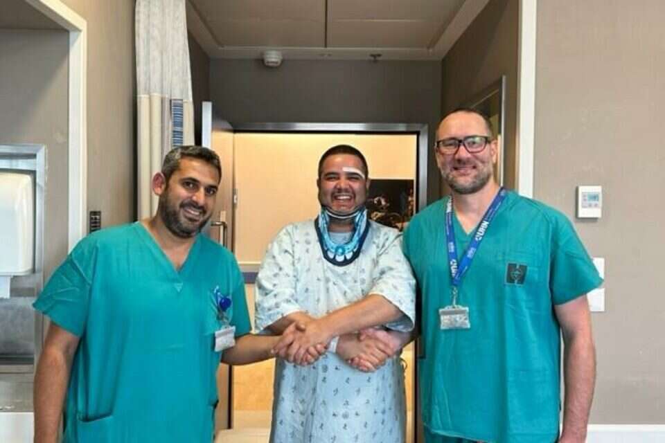 ניתוח חירום אורתופדי בחוט השדרה הציל את עידן משיתוק