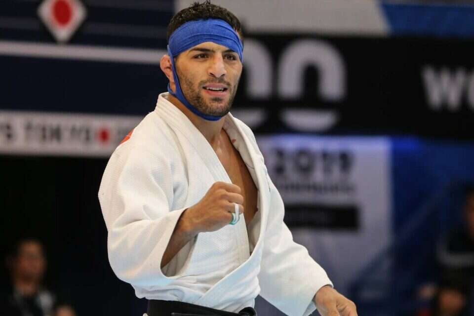 מולאי, בזמן שהתחרה תחת הדגל האירני , IJF