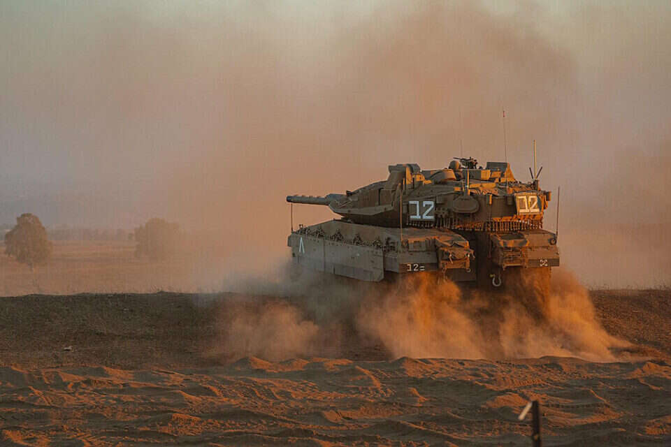 גאווה ישראלית תוצרת כחול לבן. טנק הברק