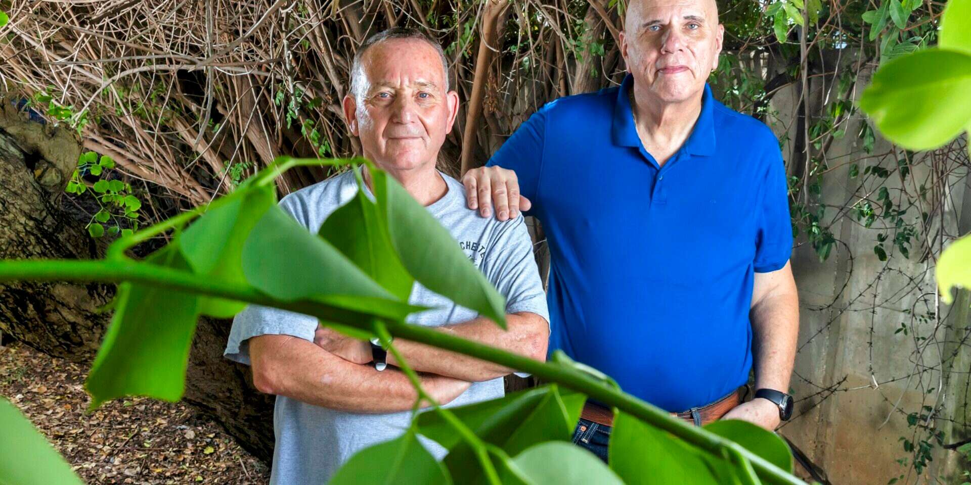 דודו כנען (מימין) ויאיר כהן 
 , יהושע יוסף