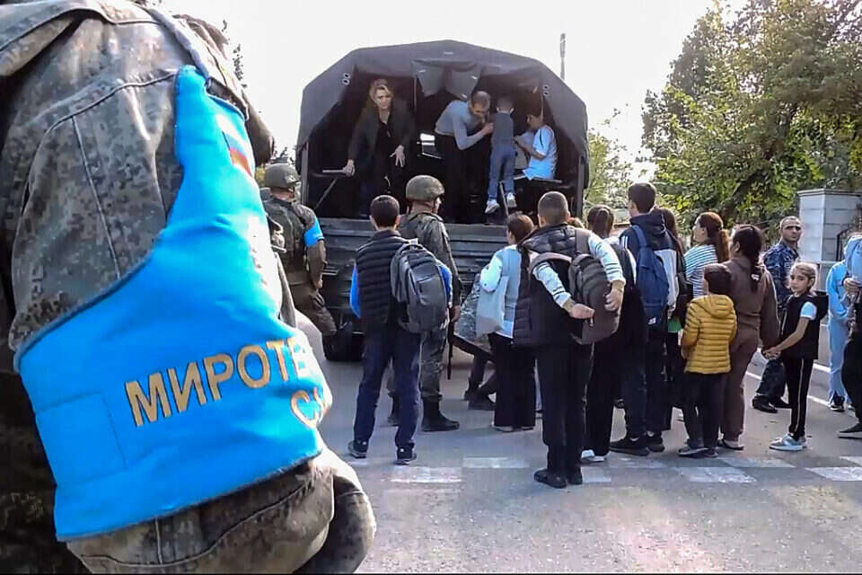 אנשי כוח שמירת השלום הרוסי בנגורנו קרבאך , אי.פי.איי