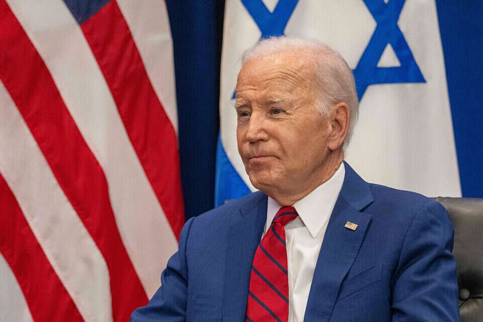 ביידן בפגישתו עם נתניהו