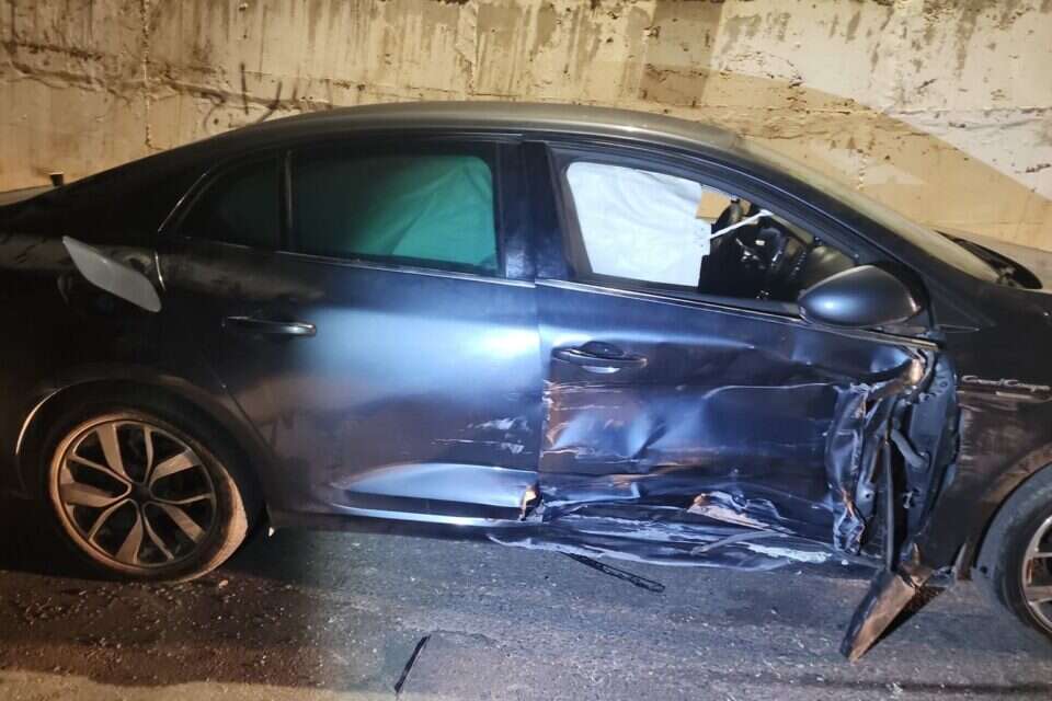 הרכב שנפגע בתאונה , דוברות המשטרה