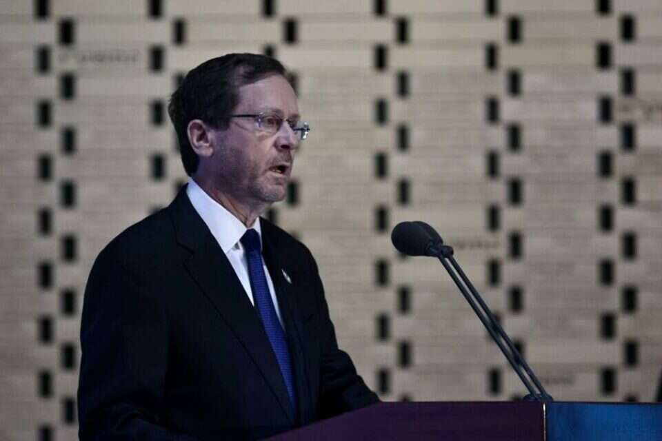 נשיא המדינה יצחק הרצוג (ארכיון) , אורן בן חקון