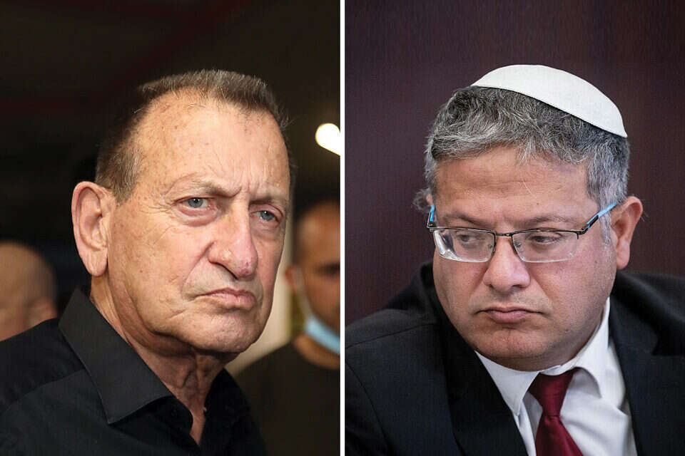 חולדאי נגד בן גביר. "לא לאפשר הפרדה מגדרית" , חיים גולדברג/פלאש90, גדעון מרקוביץ'