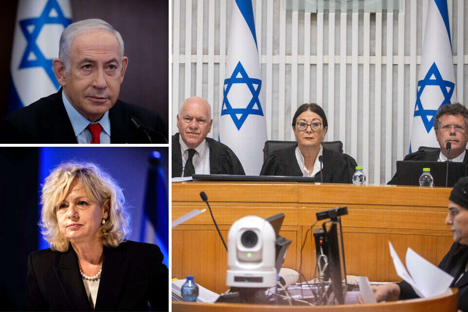 נבצר מהם לתקשר, נתניהו ובהרב-מיארה , אורן בן חקון, חיים גולדברג\פלאש 90