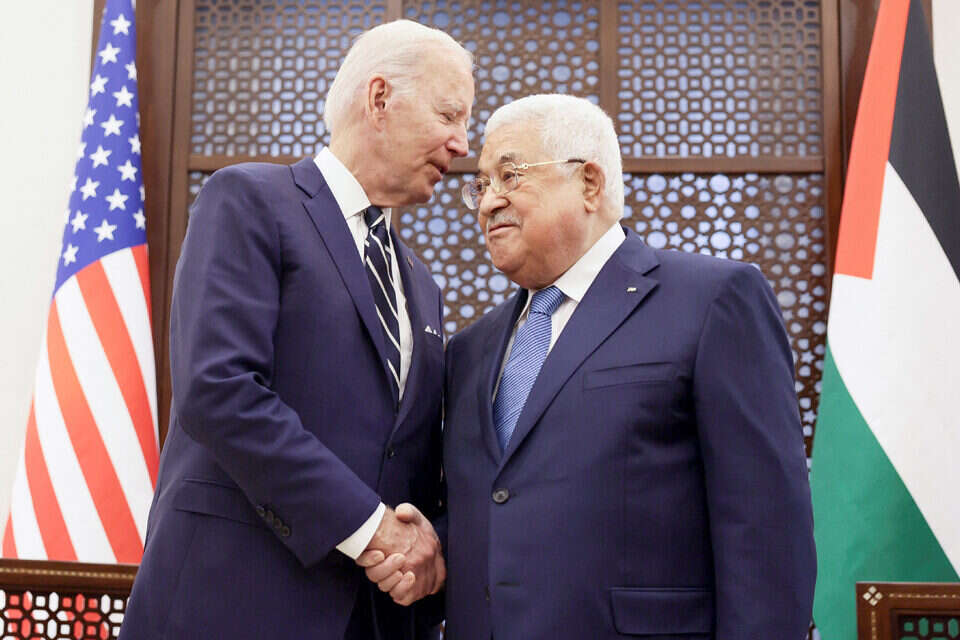 ביידן ואבו מאזן , רויטרס