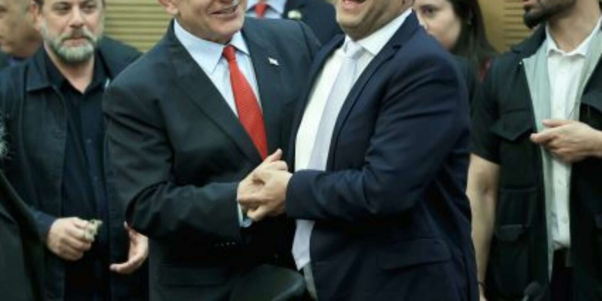 נתניהו ובן גביר (ארכיון). "לא פורצים לבית רה"מ) , אורן בן חקון