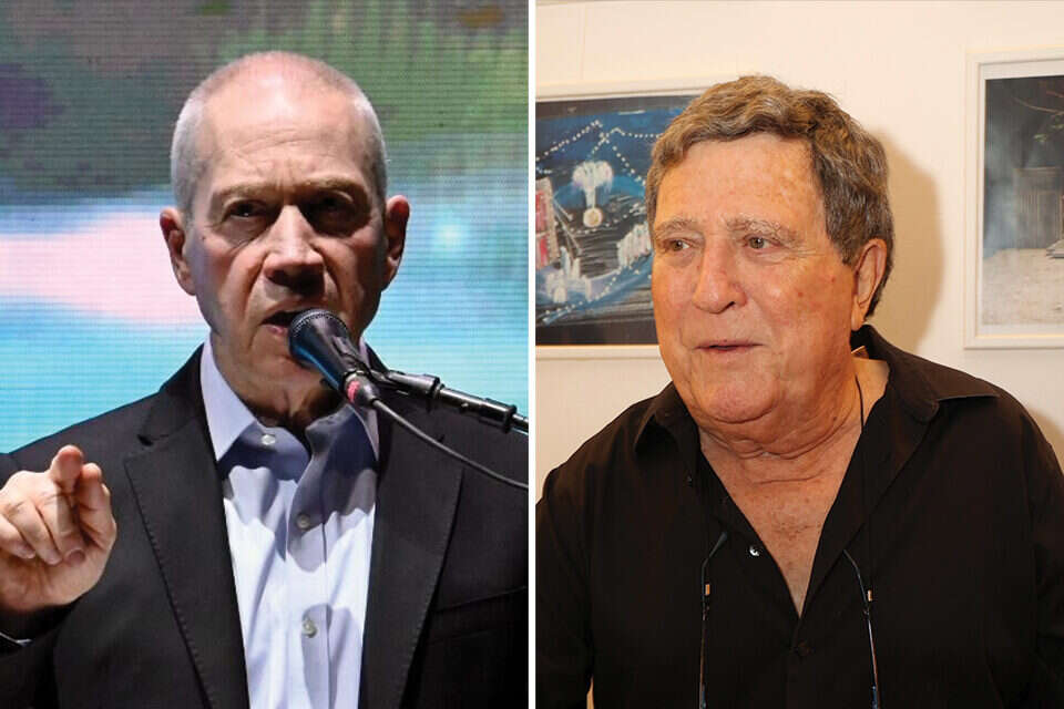 יהורם גאון ויואב גלנט