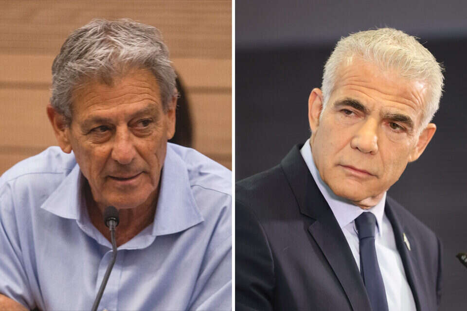 "לא רואים עין בעין". לפיד ובן ברק , קוקו, אורן בן חקון