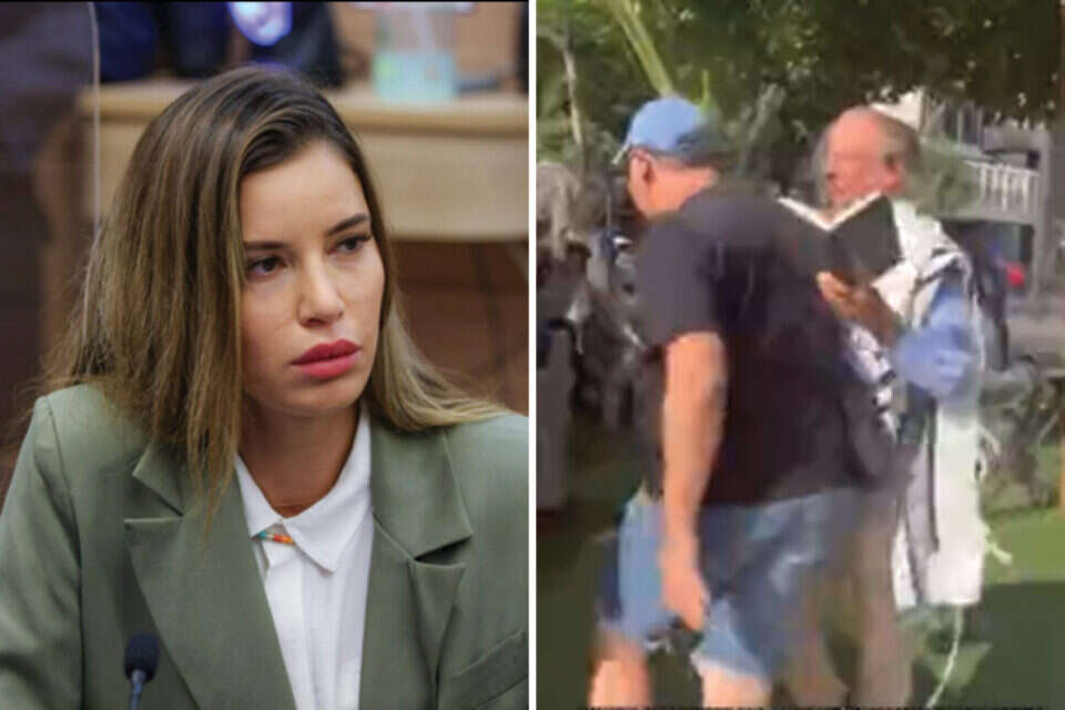 הרב ליאו די בתפילה בדיזנגוף ונטלי דדון , שימוש לפי סעיף 27 א', נועם מושקוביץ' דוברות הכנסת