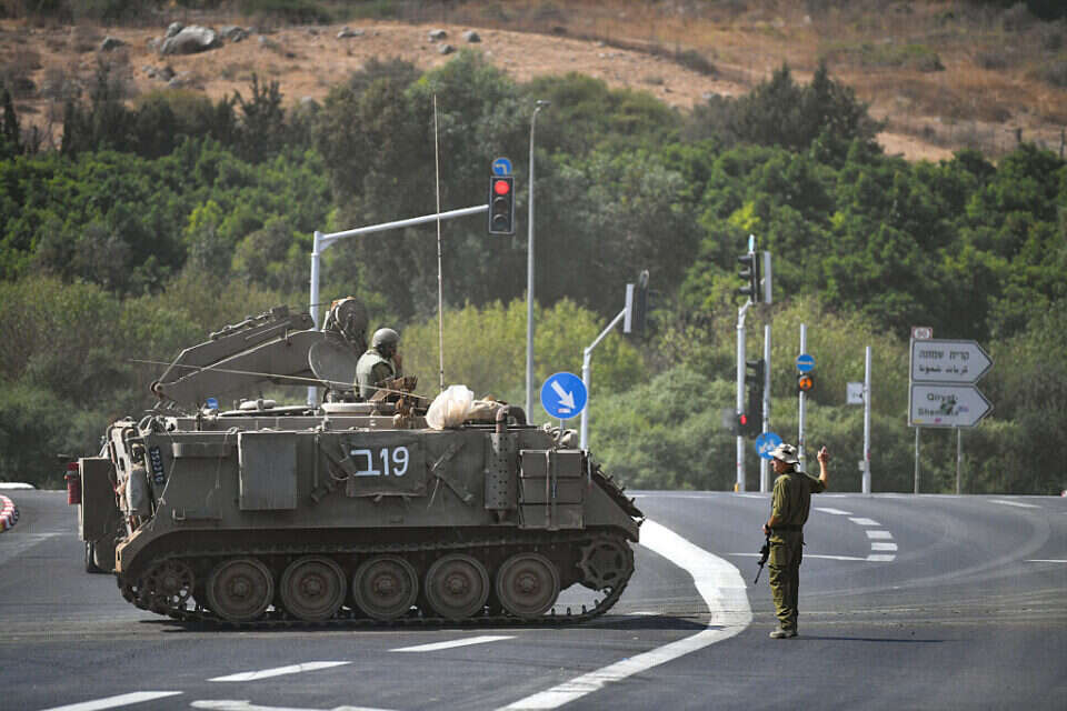 כוחות שריון סמוך לגבול לבנון, קרית שמונה , גיל-אליהו ג'יני