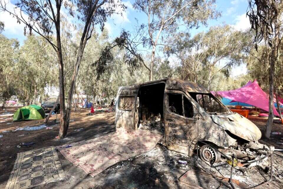 רכב מפויח במתחם מסיבת הטבע ברעים , אורן כהן