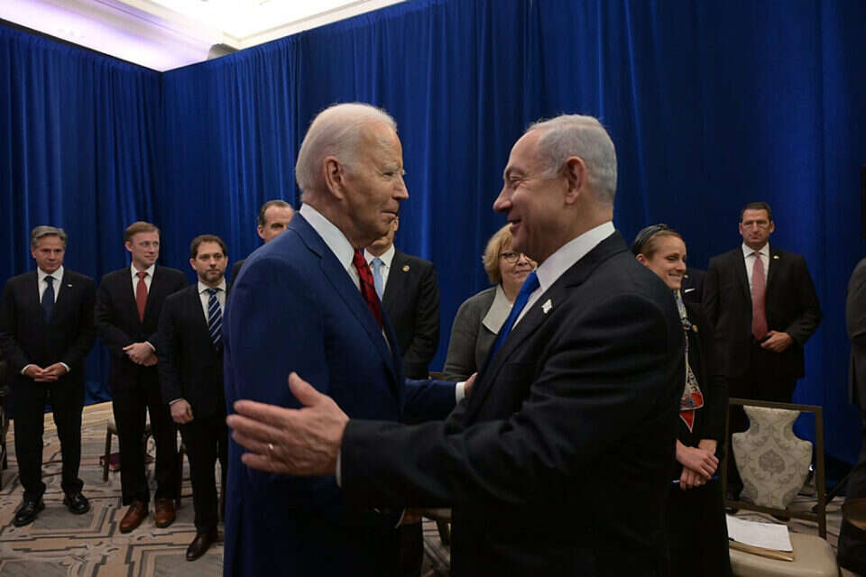 ביידן ונתניהו , אבי אוחיון/לע"מ