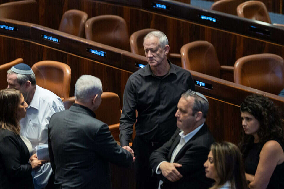 גנץ ונתניהו , אורן בן חקון