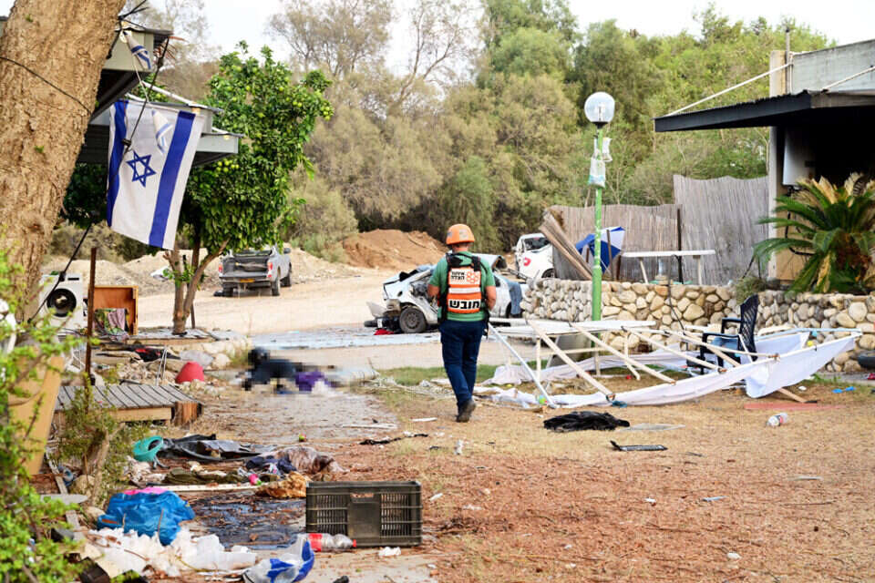קיבוץ כפר עזה לאחר המתקפה של חמאס , יוסי זליגר