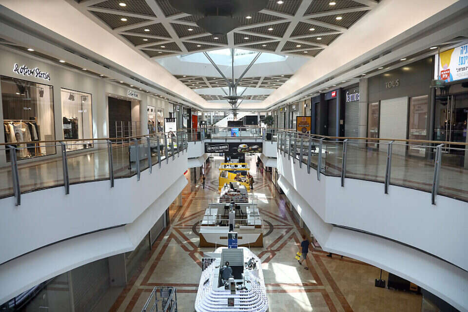 קניון עזריאלי ריק מאדם במהלך מלחמת "חרבות ברזל" , גדעון מרקוביץ'