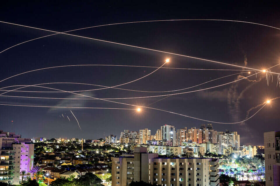 יירוט כיפת ברזל מעל אשקלון , רויטרס