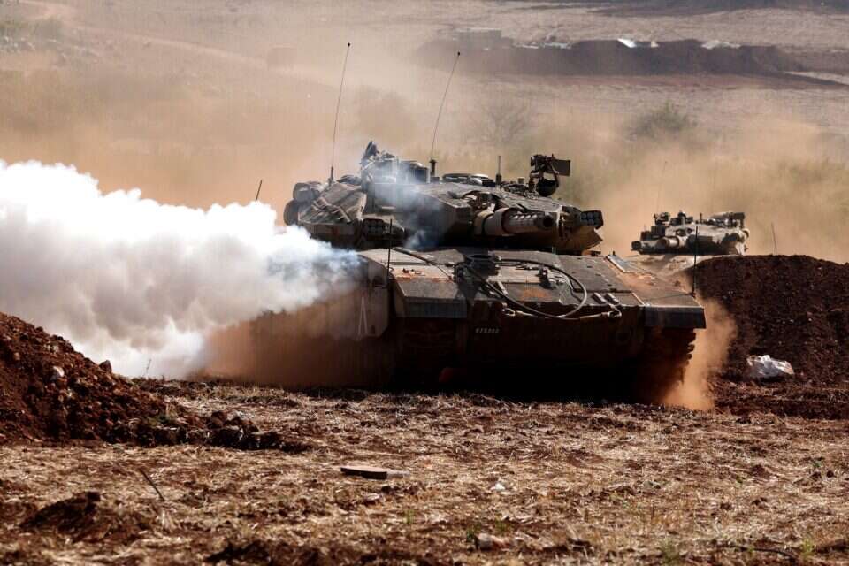 כוחות צה"ל בסמוך לגבול לבנון , אי.פי.איי.