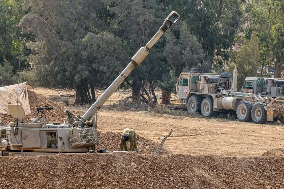 כוחות הביטחון בסמוך לגבול רצועת עזה , אי.פי.איי.