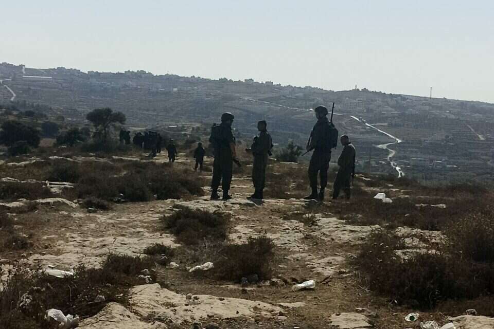 הכוחות בסריקות במרחב קריית ארבע , בשי דרשן/TPS