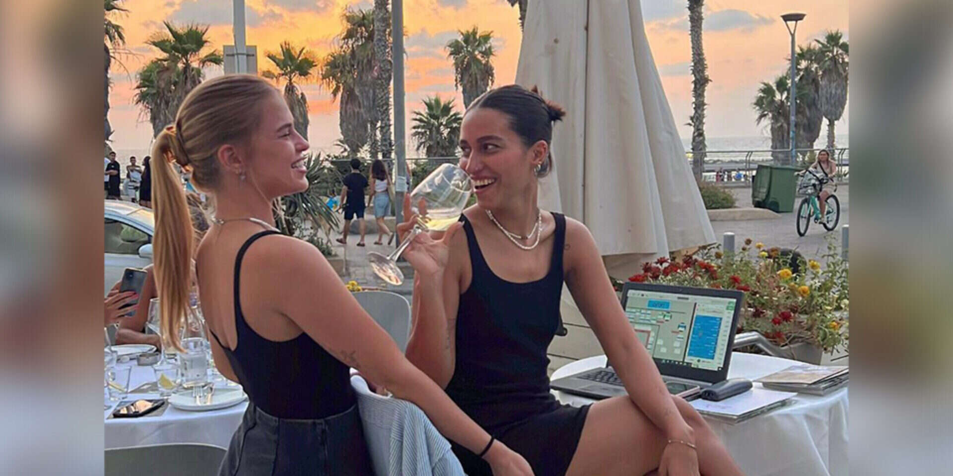 מאיה חיים וקארינה פריטיקה ז"ל , באדיבות המסעדה