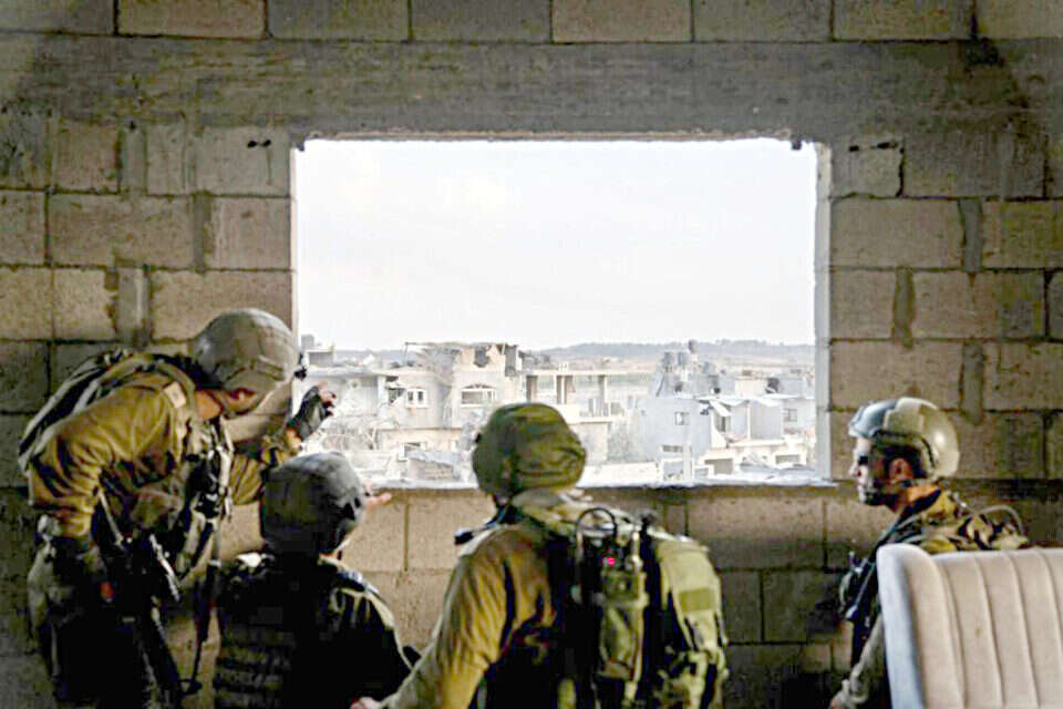 השלב הבא אחרי התמרון - פשיטות ותקיפות בתוך הרצועה. כוחות צה"ל במהלך הלחימה , דובר צה"ל