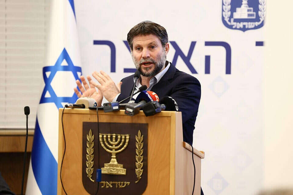 שר האוצר סמוטריץ'