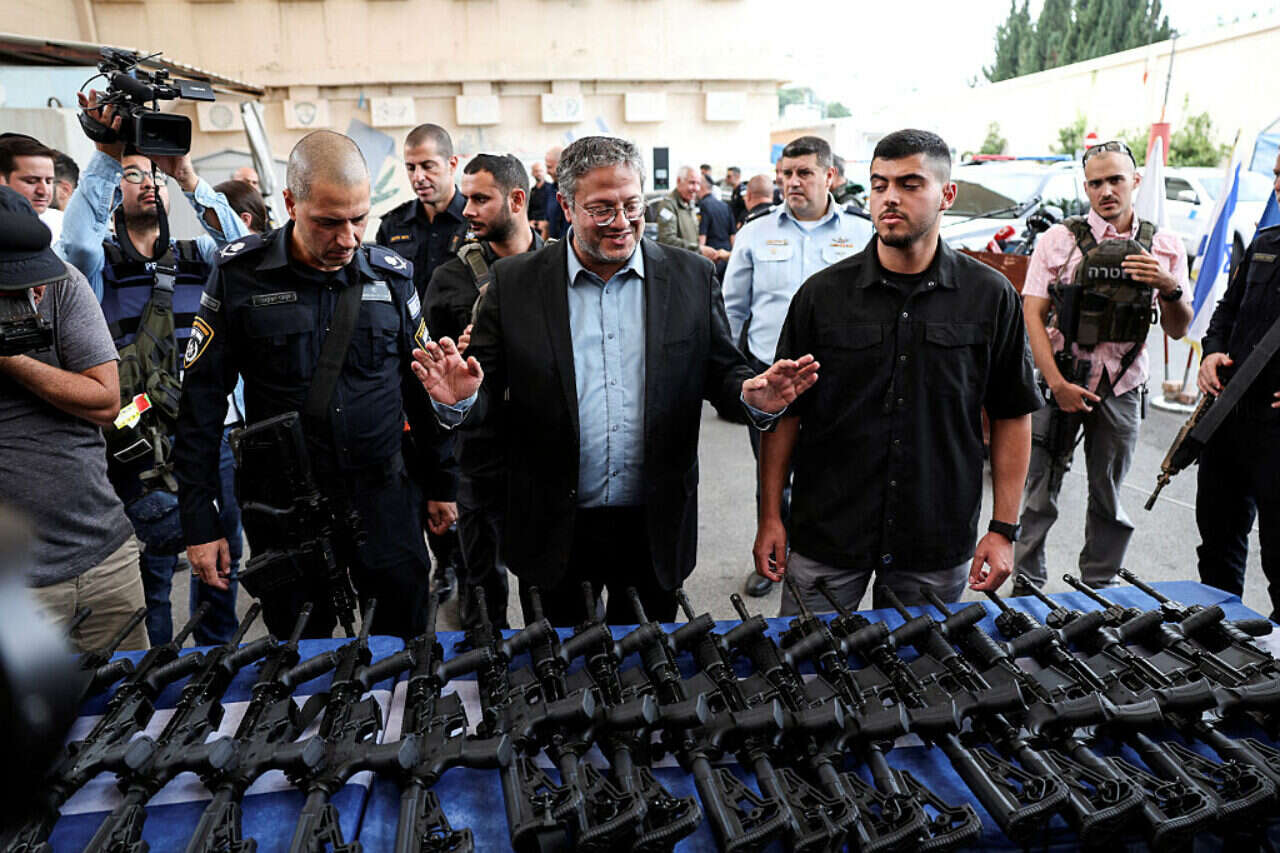 Ben Gabir Arms Jerusalem: 300,000 people will be able to apply for personal weapons