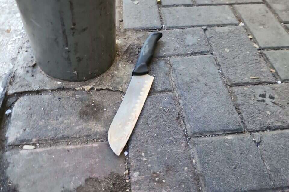 A mother who went in to arrange the blanket for her son found herself fighting for her life