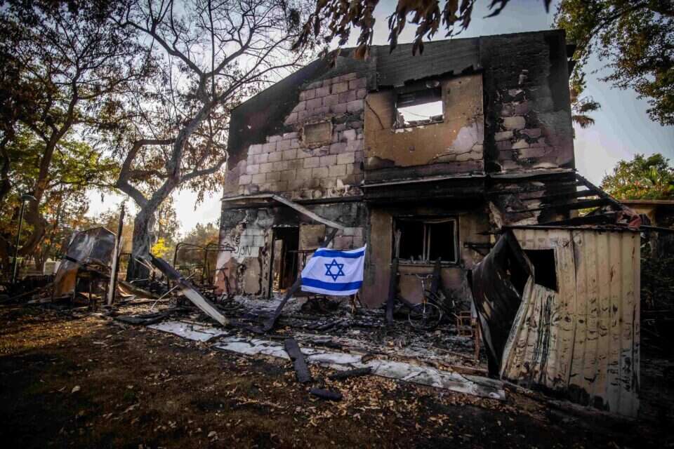 ההריסות בבארי. הקיבוץ ספג מכה קשה , אורן בן-חקון