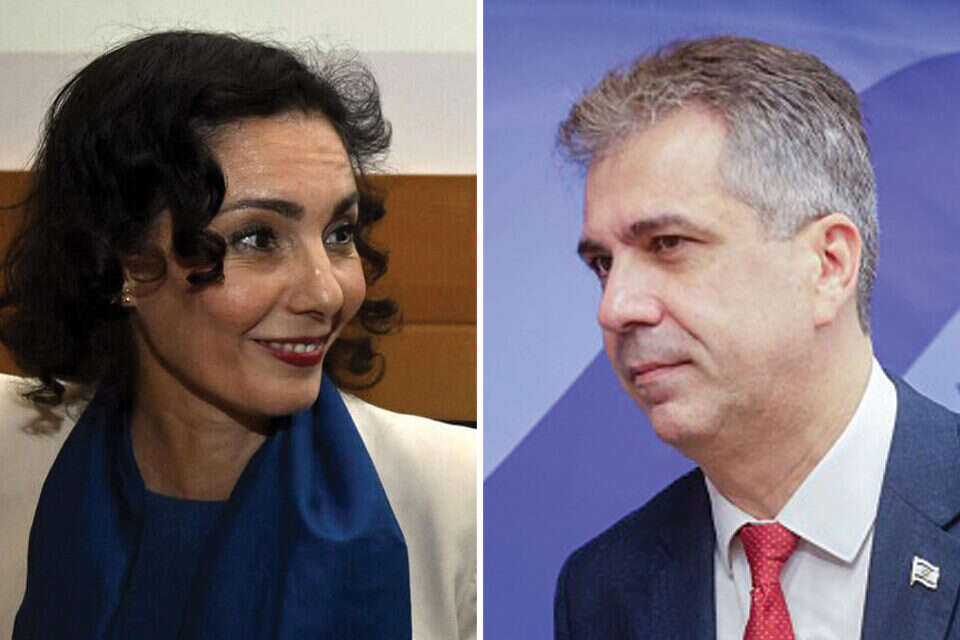 שר החוץ כהן במהלך לרתום את שרת החוץ הבלגית ,