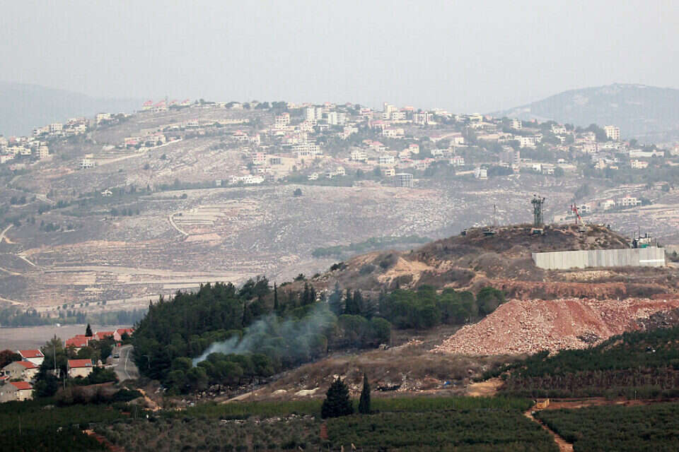 חילופי אש בגבול לבנון (ארכיון) , רויטרס