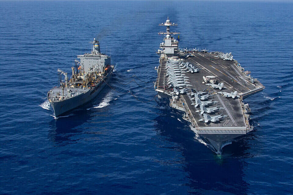 The ring around Iran is tightening: "The largest aircraft carrier in the world is on its way to the Middle East"