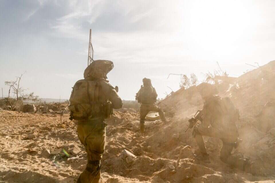 חיילי צה"ל פועלים ברצועת עזה