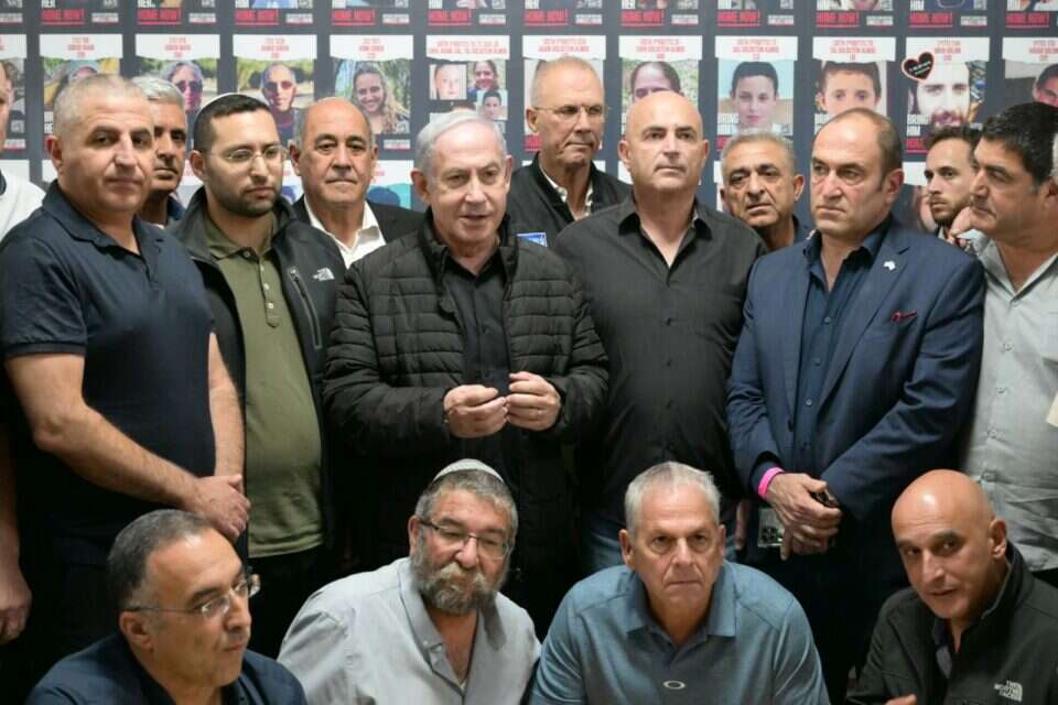 רה"מ נתניהו עם ראשי רשויות בצפון (ארכיון) , עמוס בן גרשום /לע"מ