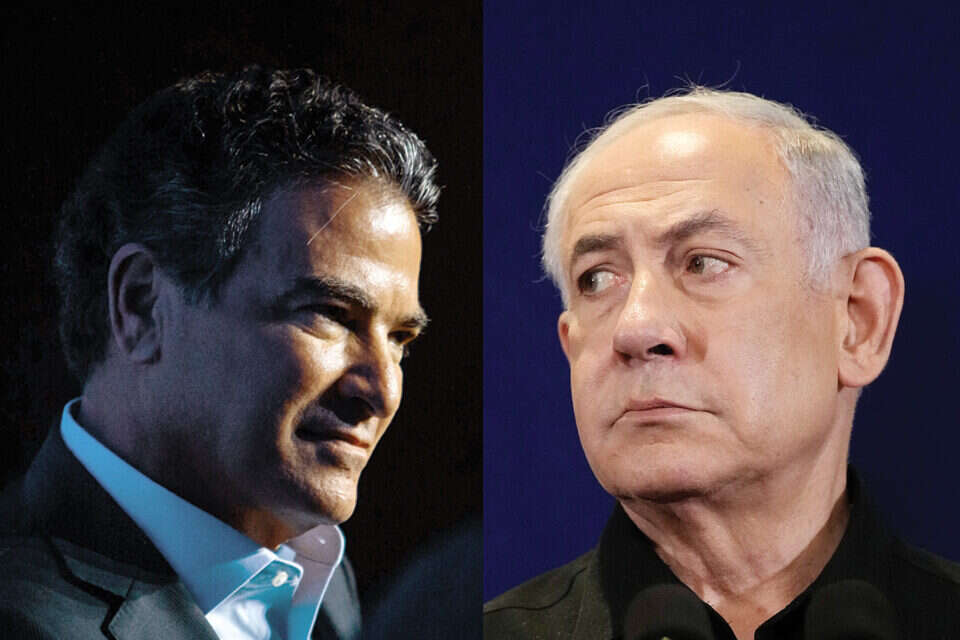 נתניהו ויוסי כהן , אורן בן חקון/אי.פי.איי