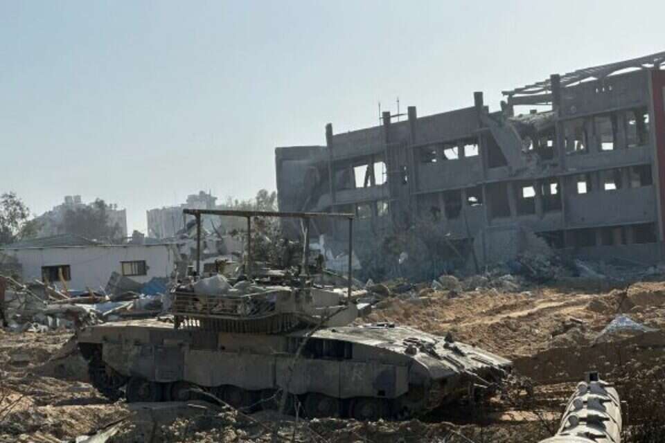 טנק של חטיבה 14 ברצועת עזה , דובר צה"ל