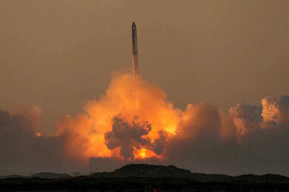 Starship בשיגור השני שלה, נובמבר 2023 , אי.פי