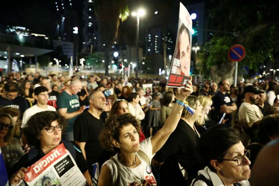 מחאה לשחרור החטופים בת"א , גדעון מרקוביץ'