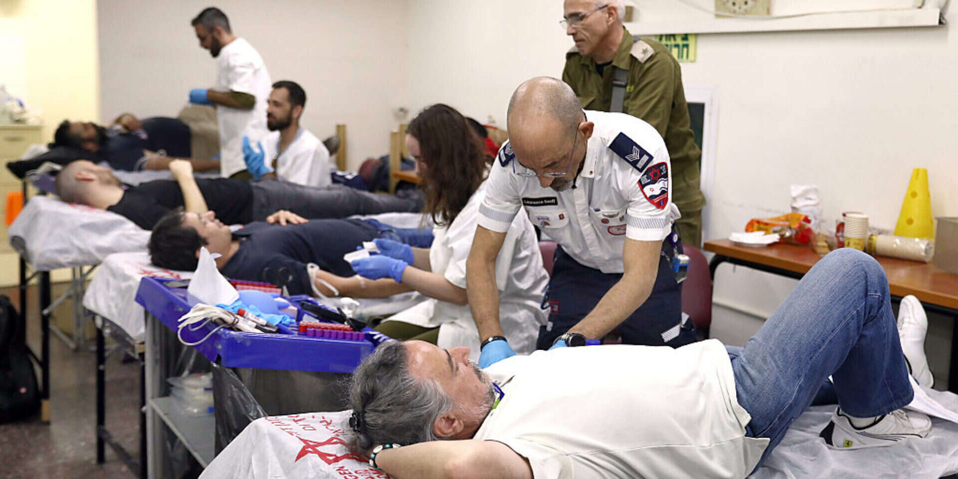 עמדה למתן תרומות דם ברמת גן , גדעון מרקוביץ'