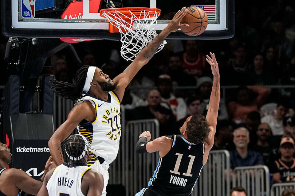 אינדיאנה מול אטלנטה. ההגנה היתה המלצה , USA TODAY Sports