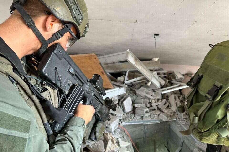 חשיפת פירי מנהרות במתחמים אזרחיים , דובר צה"ל