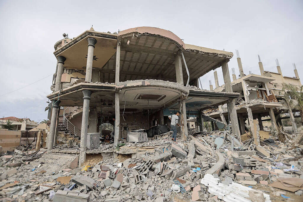 Bâtiments détruits dans la bande de Gaza, Getty Images